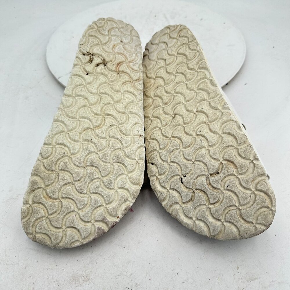 Birkenstock Arizona Women Size 8 White Leather Slide Buckle Comfort Sandal - Picture 8 of 11
